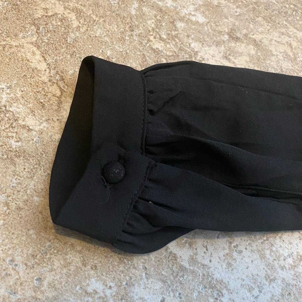 Lulus Long Sleeve Black Dress - size Large - Picture 4 of 5